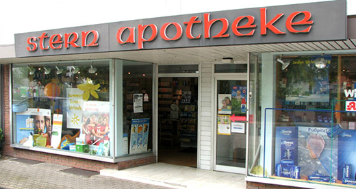 Aussenansicht der Stern Apotheke
